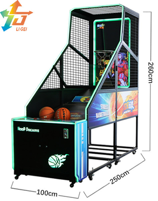 Coin Operated Arcade Basketball Game Machine LCD Screen Electronic Game Machine
