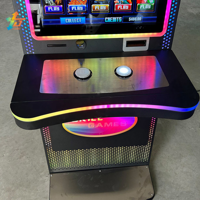 Vertical Skilled Metal Slot Gaming Machine 32 Inch Casino Gaming Equipment