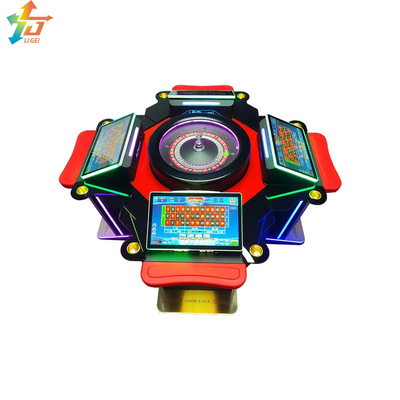 23.8 Inch Touch Screen Casino Roulette Table Gambling Machine For 4 Players