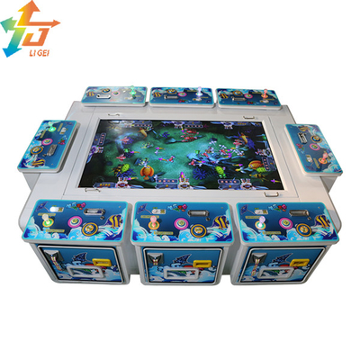 Customizable Multiplayer Fish Game Tables 65 Inch Fish Hunter Machine