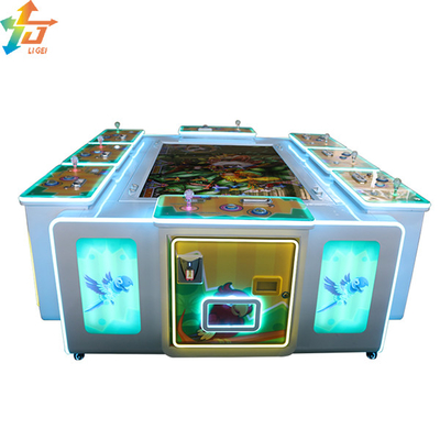 65 Inch Fish Game Tables Coin Operated Arcade Fishing Game Machine 300W