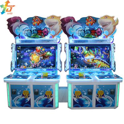 Vertical Screen Fish Game Tables Customizable Lottery Fish Hunter Arcade Game Machine