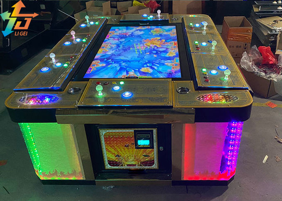 8 Players Mermaid Legend Fish Game Tables 65 Inch Fish Game Gambling Table