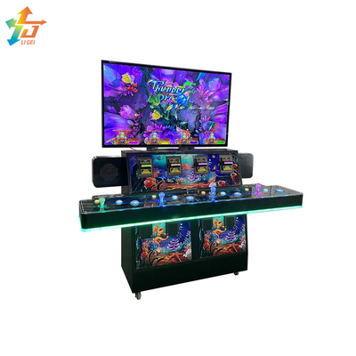 Stand Up Mental Fish Tables Cabinet HD LG Monitor 4 Seats Fish Hunter Machine