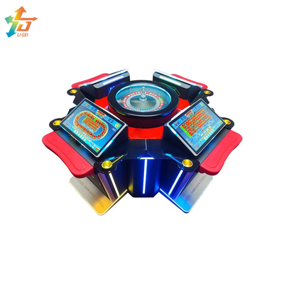 23.8 Inch Touch Screen Casino Roulette Table Gambling Machine For 4 Players