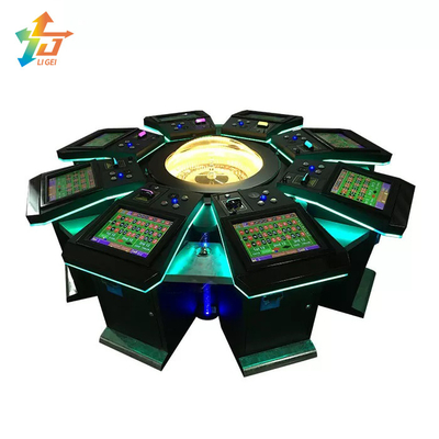 Touch Screen Casino Roulette Gambling Table Double / Single Zero Slot Machines