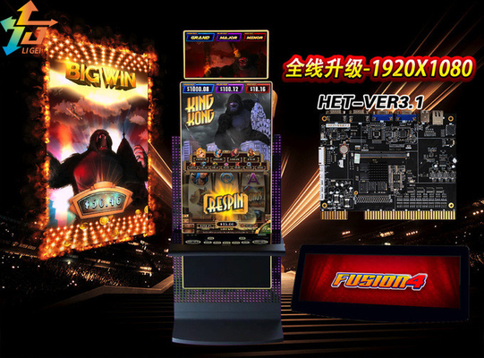 Fusion 4 PCB Boards Multi - Game Slot Gaming PCB Boards For Slot Machines Support Digital Ideck