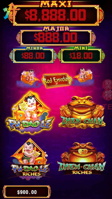 Red Envelope Fu Dao Le Multi Game PCB Board For Video Casino Slot Game Machine