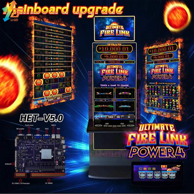 Fire Link Power 4 Slot PCB Boards 4 In 1 Gaming Casino Gambling Machine Software