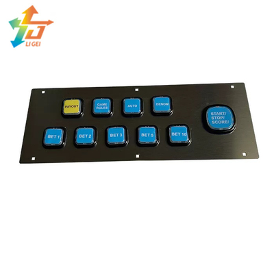 Fire Link Dragon Link Slot Machine Spare Parts Arcade Machine Metal Buttons Panel