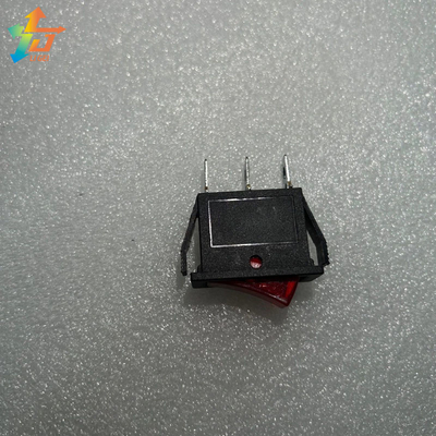 ON / Off Red Rocker Switch Toggle Plastic 3 Pins 2 Position Rocker Switch