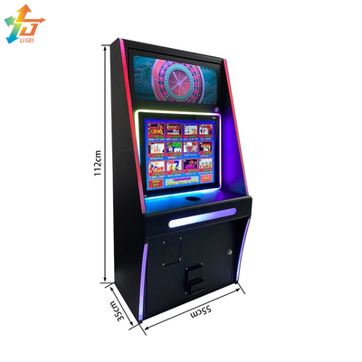 Touch Screen 19 Inch Pot Of Gold Game Machine Metal Cabinet For Roulette