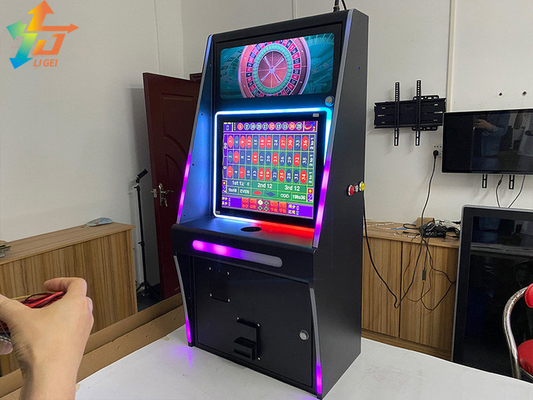 Touch Screen 19 Inch Pot Of Gold Game Machine Metal Cabinet For Roulette